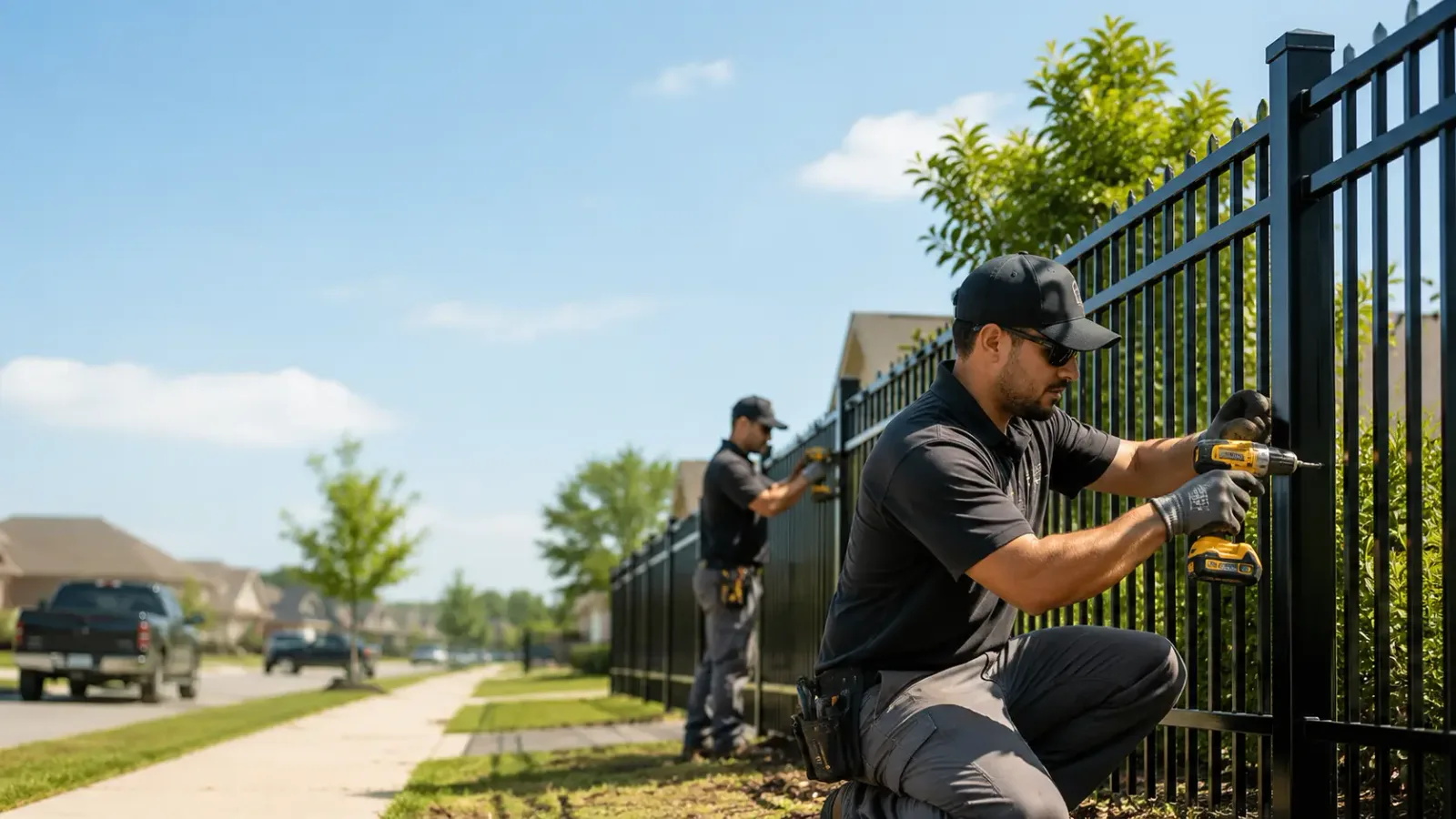 Metal Fence Installation in Falcon, NC